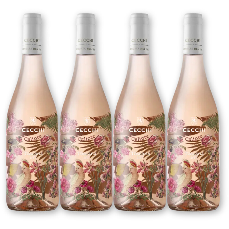 Cecchi Cecchi Calipte Toscana Rosato 4 flessen