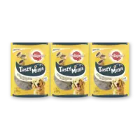 Pedigree Tasty mini's kaas/rund hondensnacks 3pk