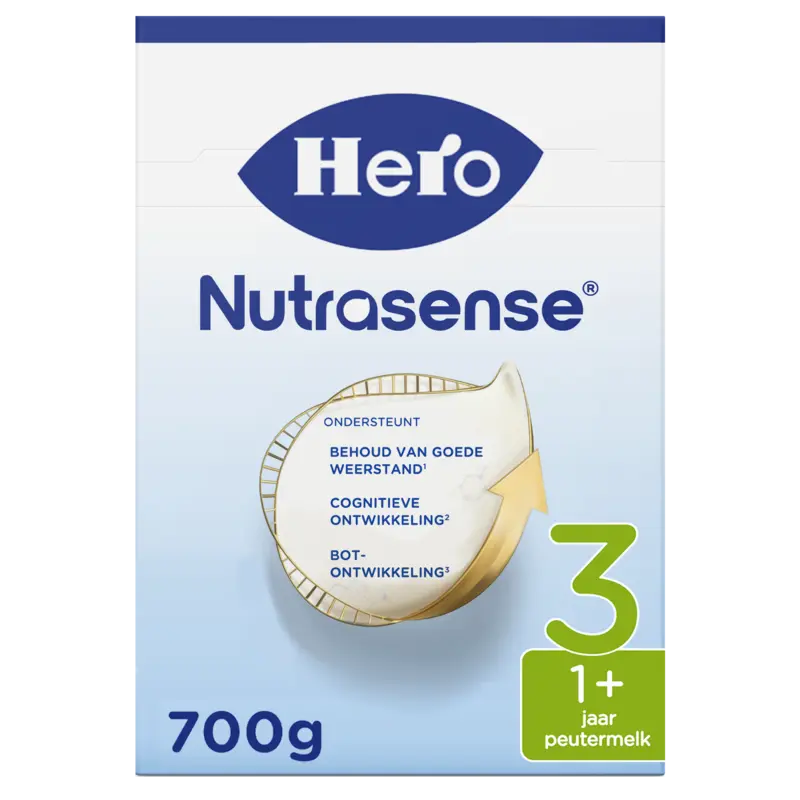 Hero Nutrasense Peutermelk 3 Vanaf 1 Jaar 700 g
