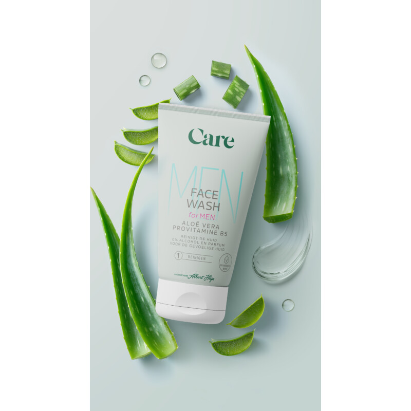 Een afbeelding van Care Men face wash