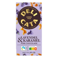 Delicata Reep pure chocolade lavendel & karamel