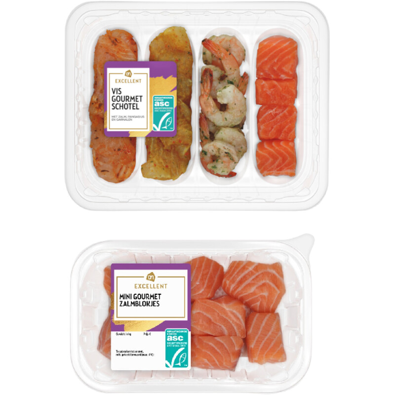 Een afbeelding van AH Excellent Vis Gourmetschotel Pakket