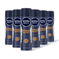 NIVEA Men stress protect deodorant spray 6-pck