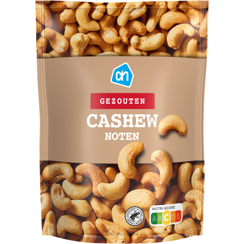 Een afbeelding van AH Cashewnoten gezouten
