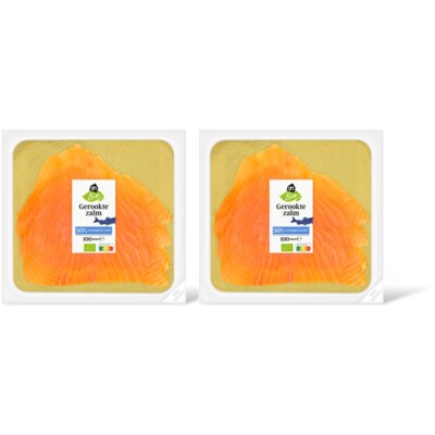 pdp-image-AH Biologisch Gerookte zalm 30% verlaagd in zout 2-pck