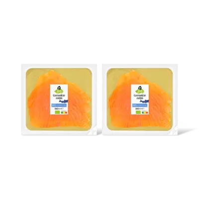 pdp-image-AH Biologisch Gerookte zalm 30% verlaagd in zout 2-pck