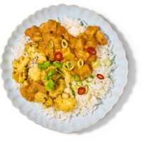 Een afbeelding van AH Verse maaltijd curry madras
