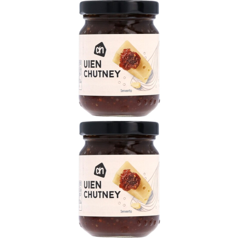 Een afbeelding van AH Uien chutney 2-pack