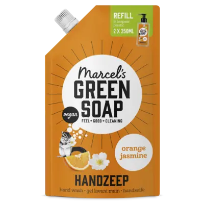 pdp-image-Marcel's Green Soap Handzeep orange & jasmin navulling