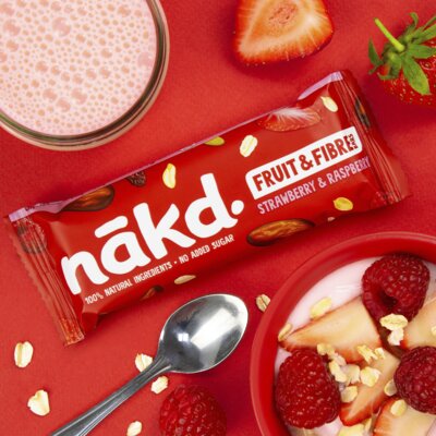 pdp-image-Nakd. Fruit & fibre bars strawberry raspberry