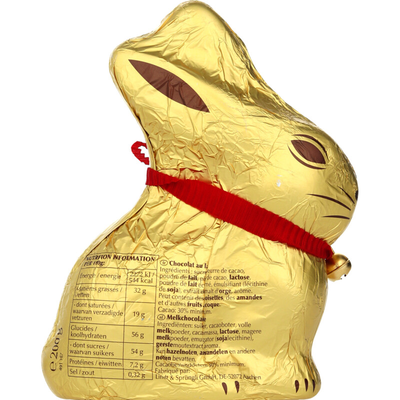 Een afbeelding van Lindt Gold bunny melk