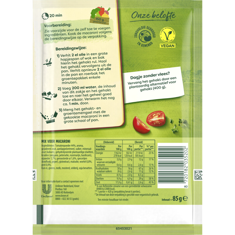 Een afbeelding van Knorr Maaltijdmix macaroni