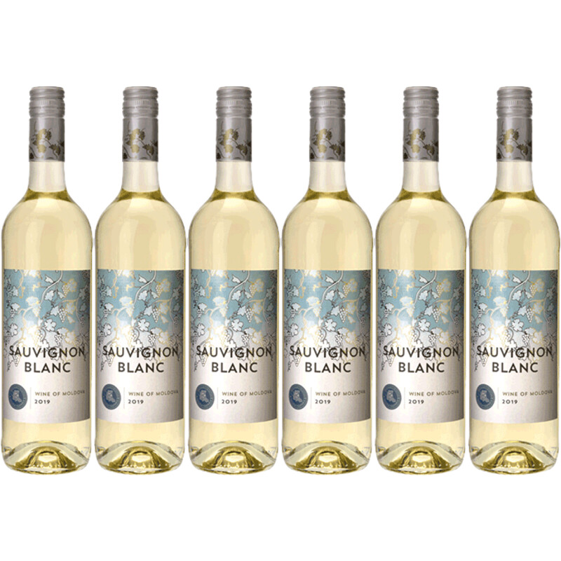Een afbeelding van Sauvignon Moldavie Sauvignon blanc 6 stuks
