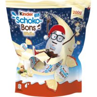 Een afbeelding van Kinder Schokobons white
