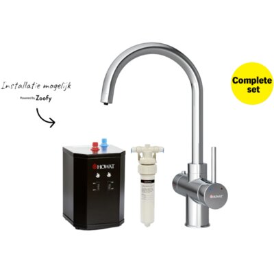 pdp-image-HOWAT Kokend water kraan rond chroom