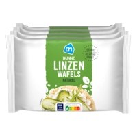 AH Dunne linzenwafels naturel 4-pack