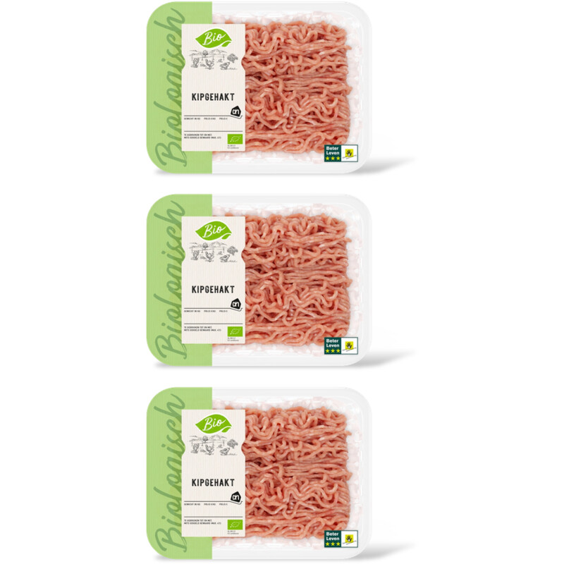 AH Biologisch Kipgehakt 3-pack