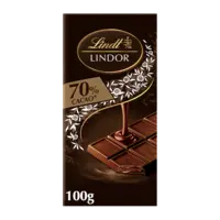 Lindt Lindor reep 70% pure chocolade