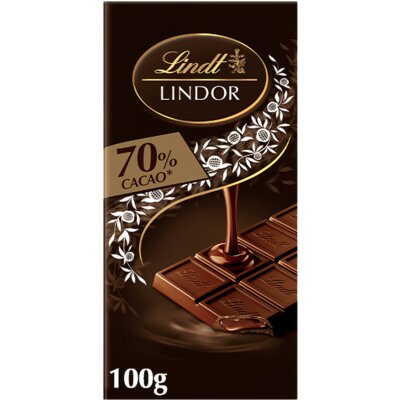 pdp-image-Lindt Lindor reep 70% pure chocolade