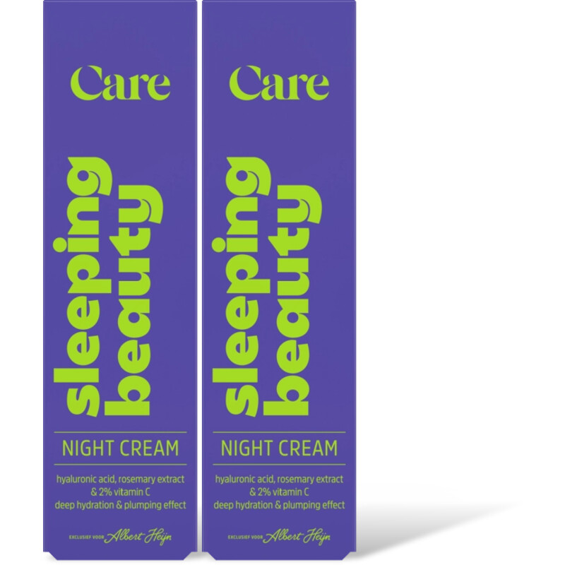 Care Sleeping beauty night cream 2-pack