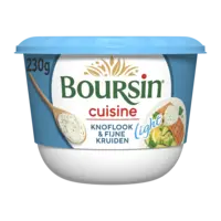 Boursin Cuisine light knoflook & fijne kruiden
