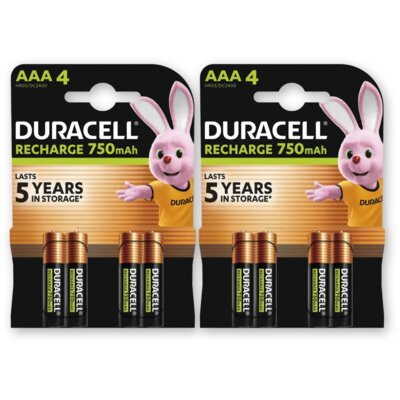 pdp-image-Duracell Rechargeable AAA-batterijen 750 mAh 2-pk