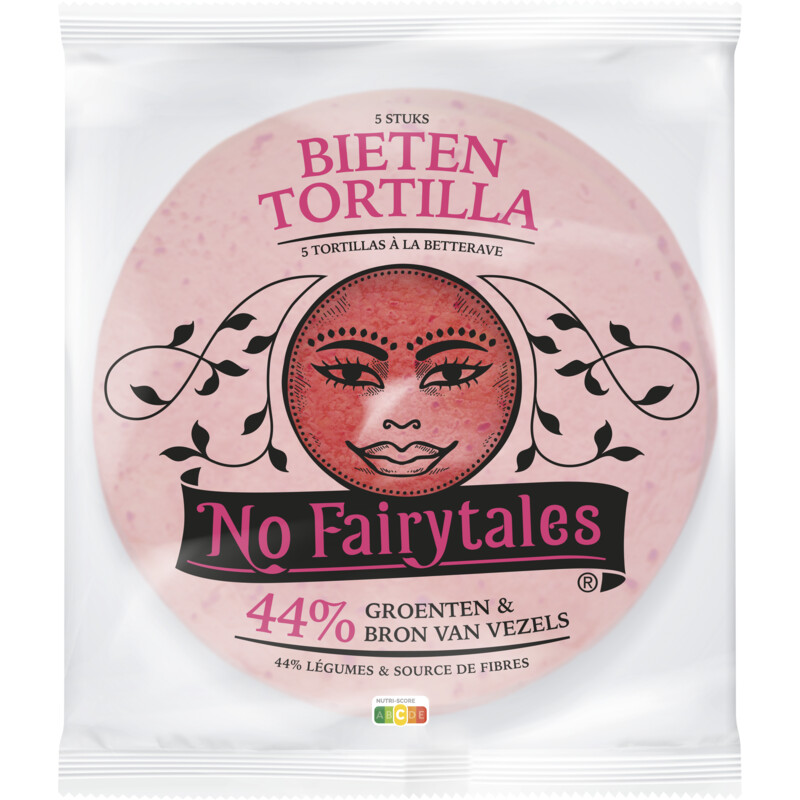 No Fairytales Bieten tortilla wraps