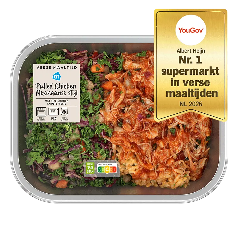 AH Uit eigen keuken pulled kip Mexicaans