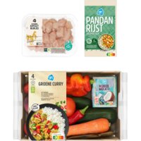 Een afbeelding van AH Thaise Groene Curry Verspakket