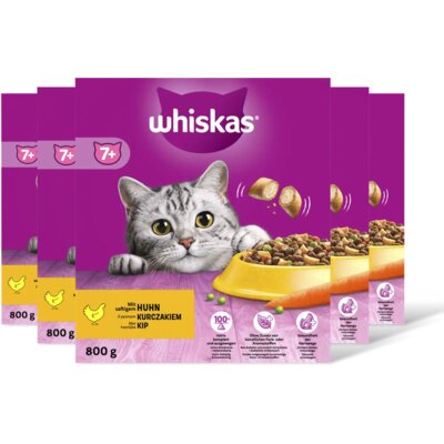 pdp-image-Whiskas 7+ Brokken met kip 5-pack