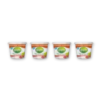 Campina Magere milde kwark aardbei 4-pack