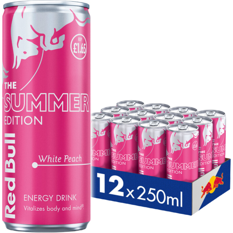 Een afbeelding van Red Bull Summer Edition 12-pack