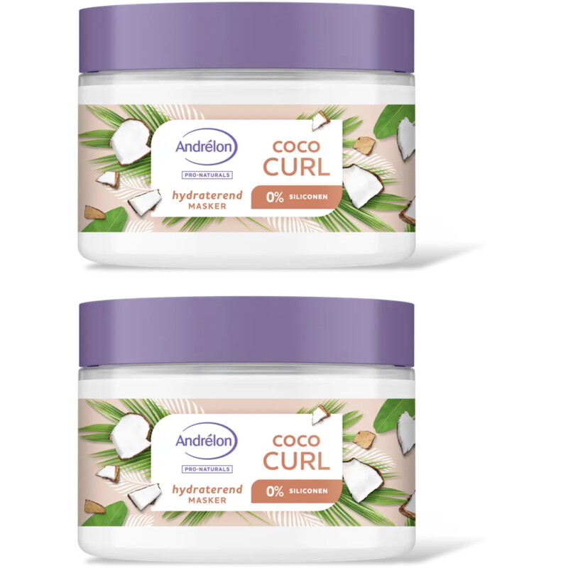 Andrélon Coco curl creation mask 2-pack