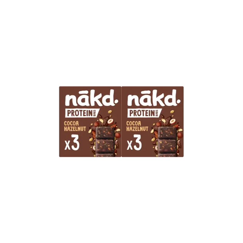 Nakd Protein bars cocoa hazelnut 2-pack