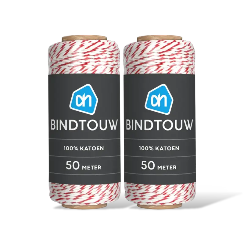 AH Bindtouw rood 2-pack