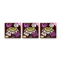 Holie's Crunchy bar protein peanut choco 3-pack