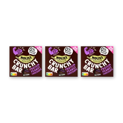 pdp-image-Holie's Crunchy bar protein peanut choco 3-pack