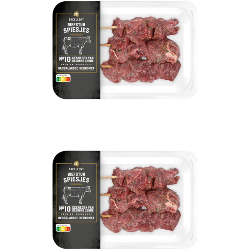 Een afbeelding van AH Excellent Biefstukspies tuinkruiden 2-pack