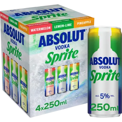 pdp-image-Absolut Vodka Sprite 4-pack