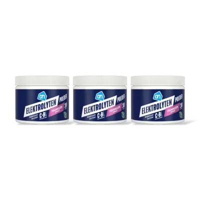 pdp-image-AH Elektrolyten poeder frambozen smaak 3-pk
