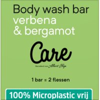 Een afbeelding van Care Body wash bar verbena & bergamot