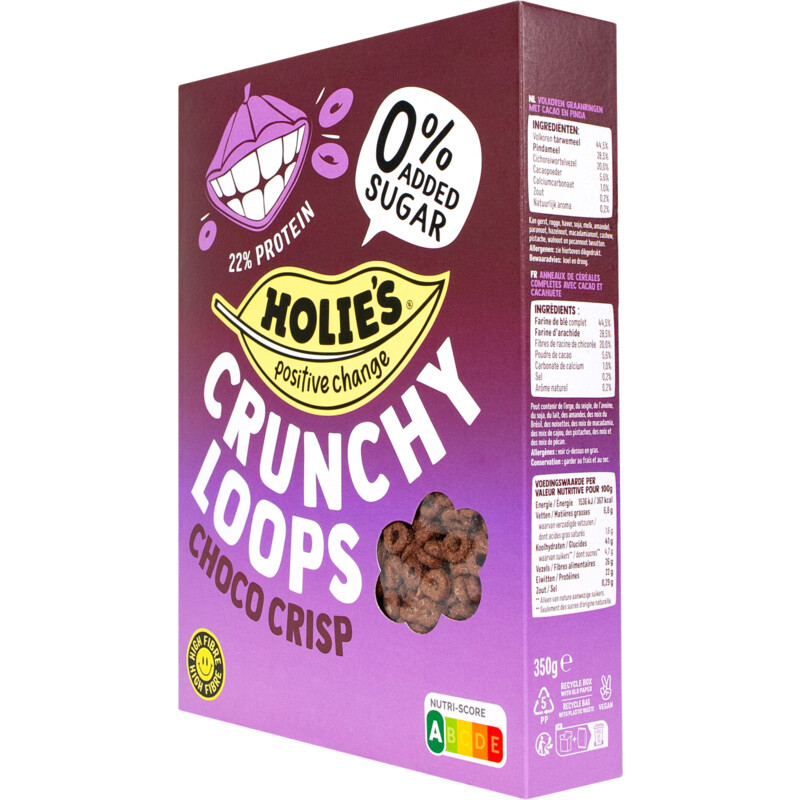 Holie's Crunchy loops choco crisp reserveren | Albert Heijn