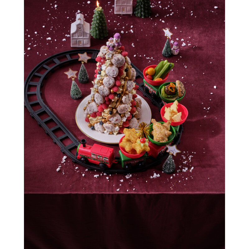 Een afbeelding van AH Excellent Winter wonder trein uitbreidingsset