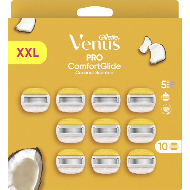 Een afbeelding van Gillette Venus Comfortglide coconut scent XXL