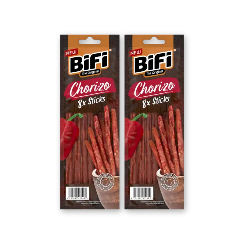 Bifi Chorizo sticks 2-pack
