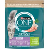 Een afbeelding van Purina ONE Sensitive rijk aan kalkoen