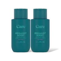 Care Bergamot boost shower gel for men 2-pack