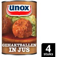 Een afbeelding van Unox Gehaktballen in jus