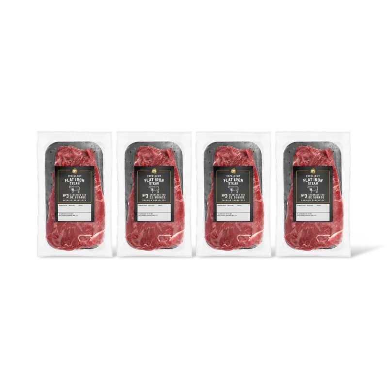 AH Excellent Flat iron steak 4-pack