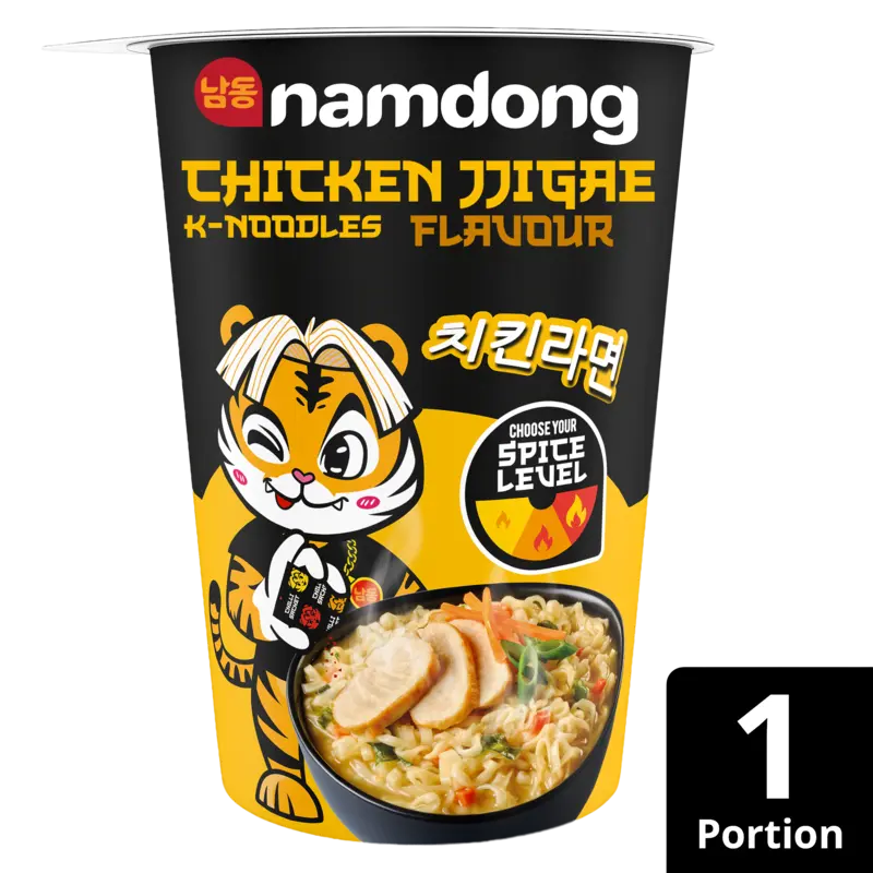Chicken jjigae k-noodles